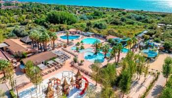 Camping Lou Village 4 étoiles à Vendres dans l'Hérault