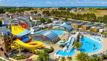 Camping La Route Blanche 5 étoiles à Bréville-sur-Mer dans la Manche