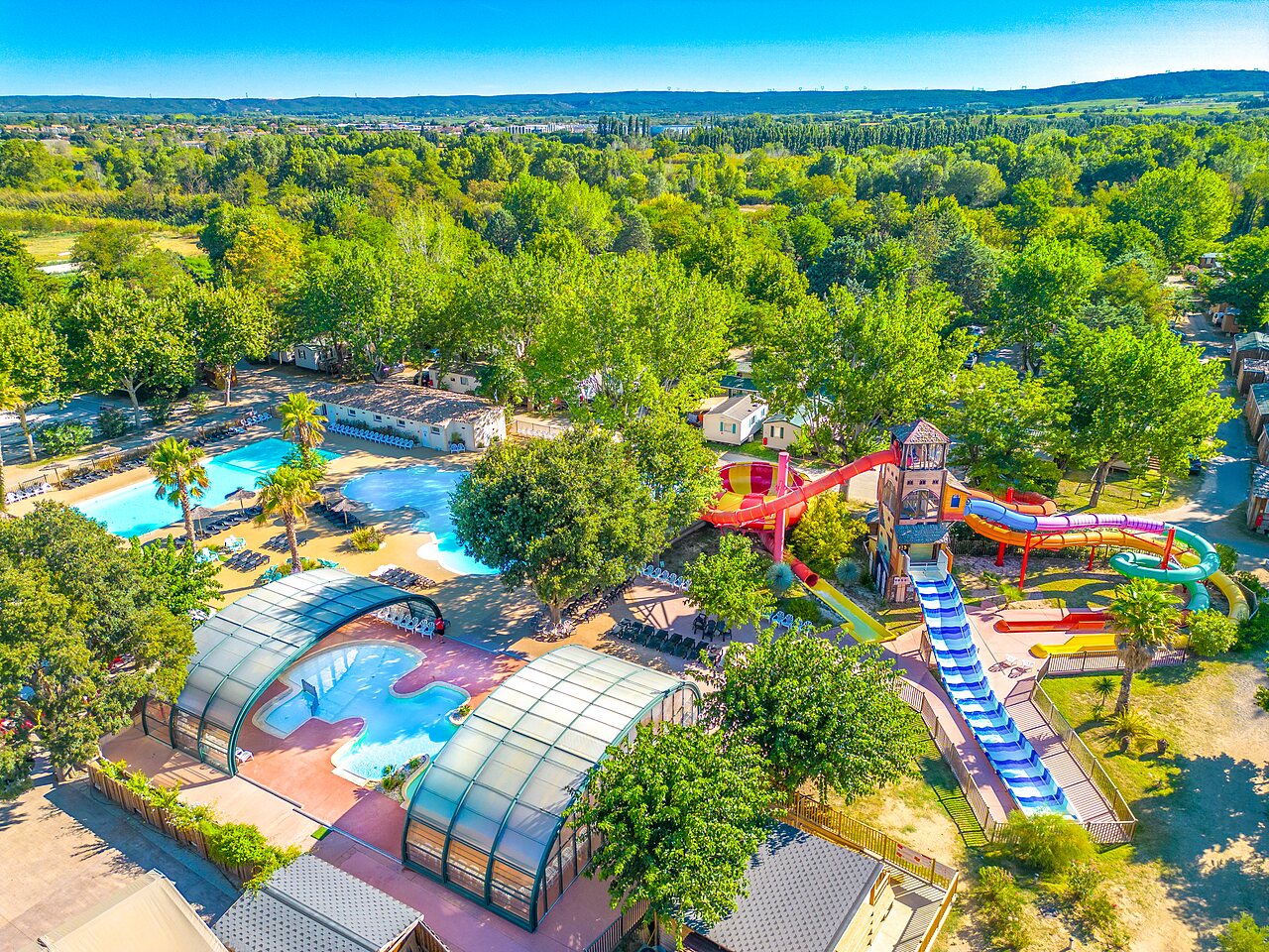 Camping Soubeyranne 5 étoiles à Remoulins aux portes du Pont du Gard