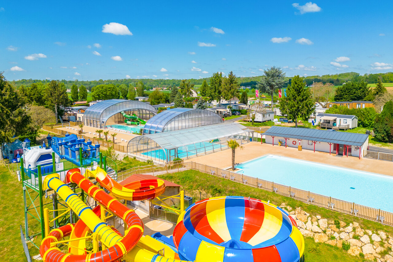 Camping Le Village Parisien 4 étoiles à Varreddes en Seine-et-Marne