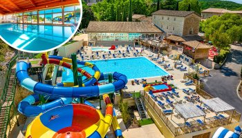 Camping Château de Boisson 4 étoiles à Allègre-les-Fumades dans le Gard
