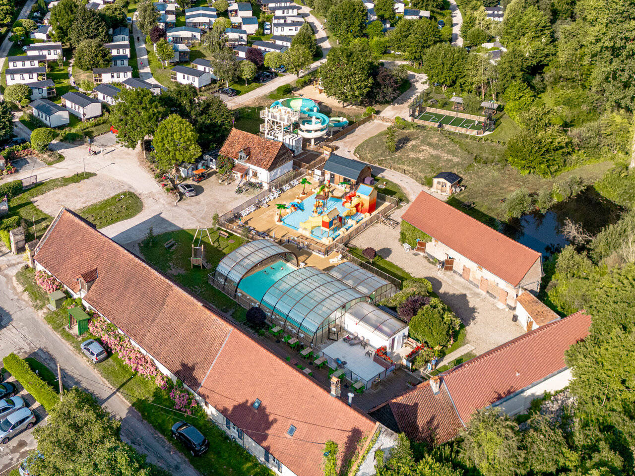 Camping La Ferme des Aulnes 3 étoiles à Nampont-Saint-Martin en Somme