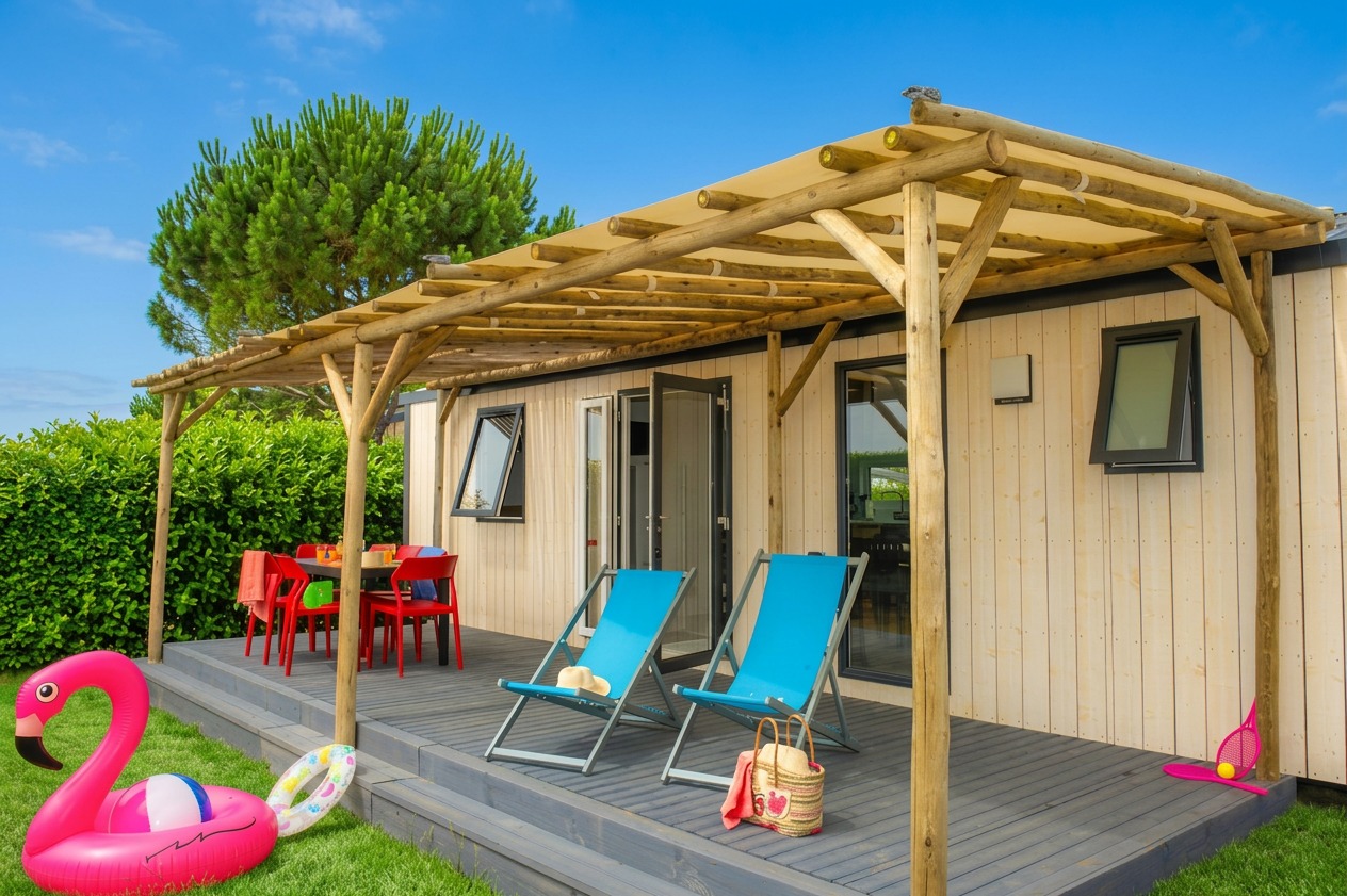 Mobil-home Rio Top Presta 6 pers — Camping Le Brandais