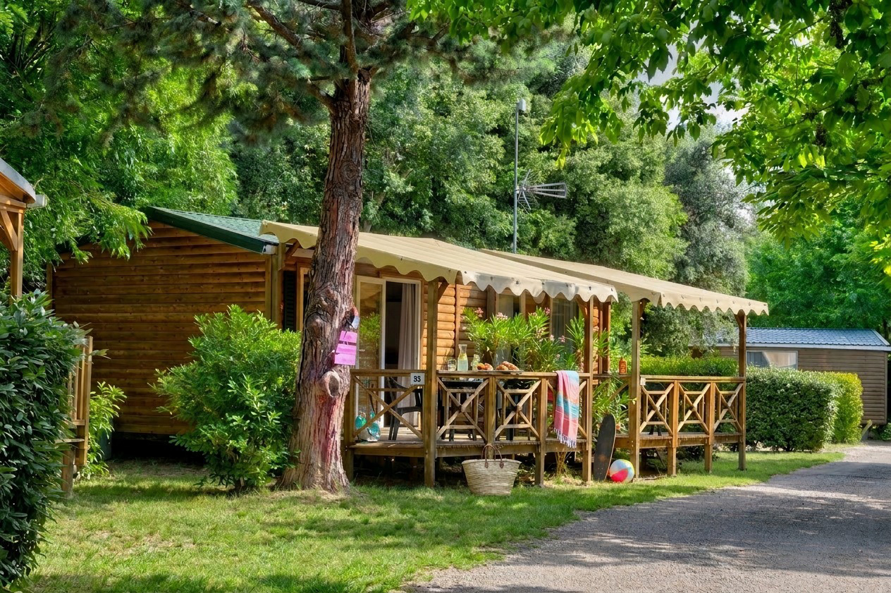 Mobil-home Mini Habana Duo — Camping La Grenouillère