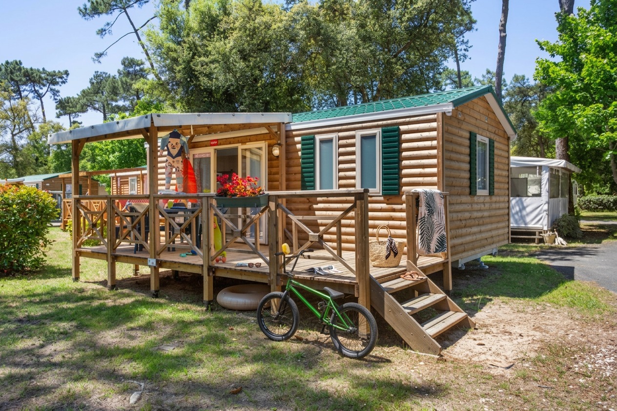 Mobil-home Sun Top Presta — Camping La Grenouillère