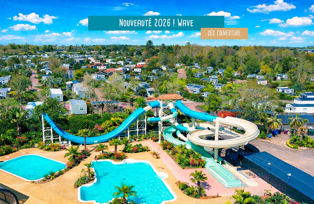 Parc aquatique du Camping Les Iles