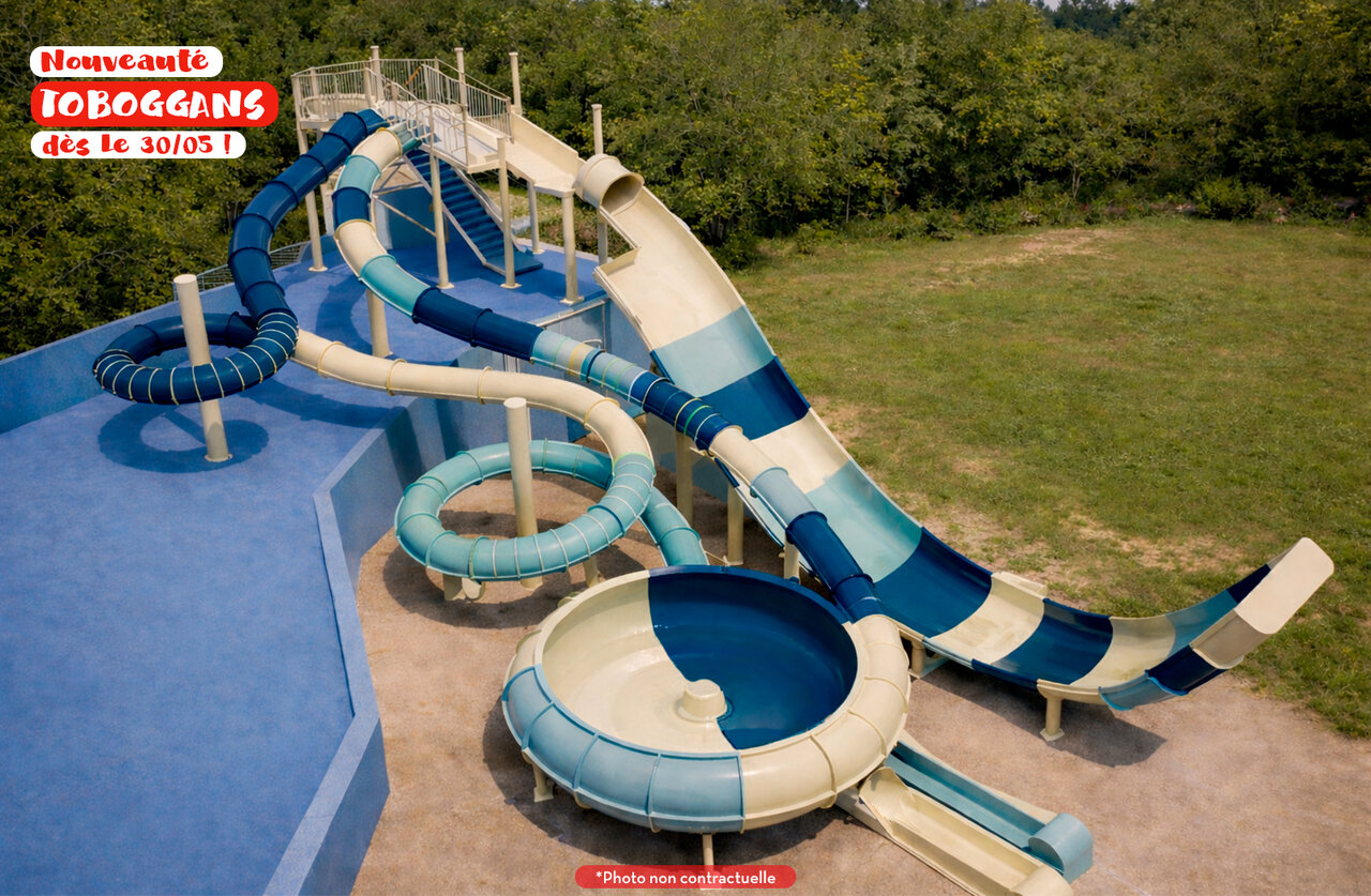 Parc aquatique du Camping Le Fréjus