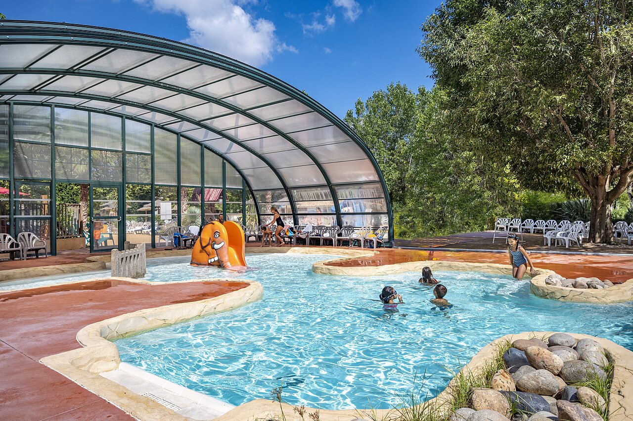 Parc aquatique géant du Camping Soubeyranne