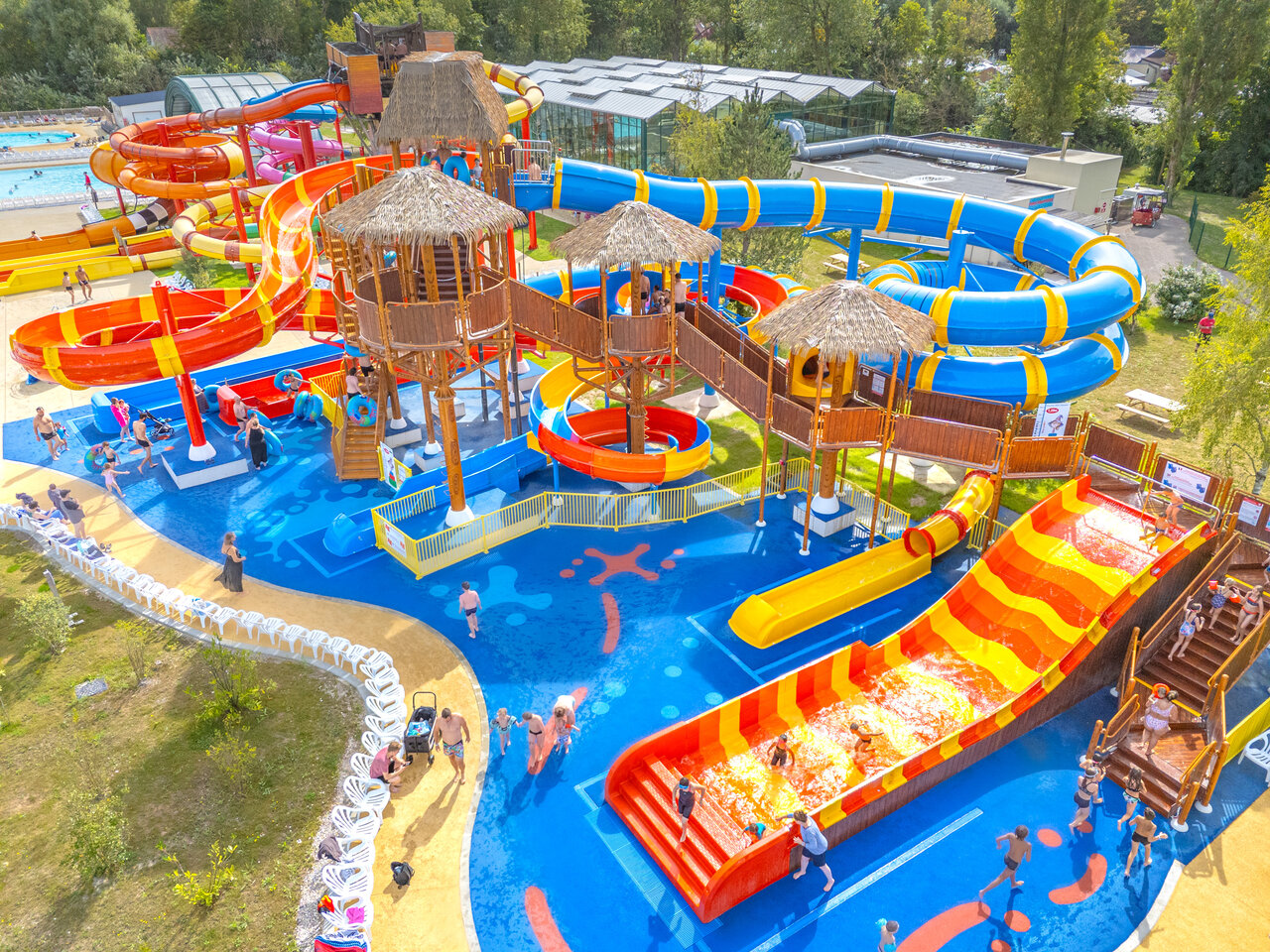 Parc aquatique du Camping Dune Fleurie