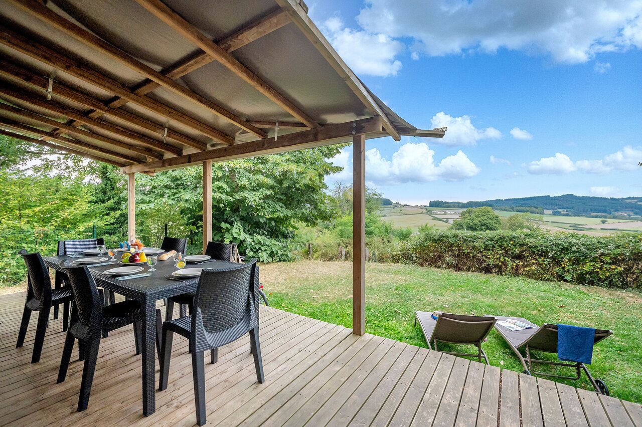 Parc aquatique du Camping Village des Meuniers