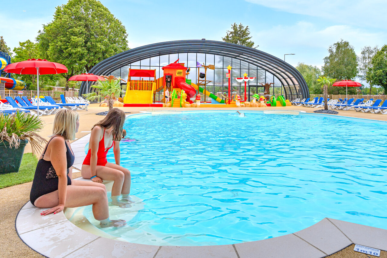 Toboggans aquatiques du Camping Fort Falabraque