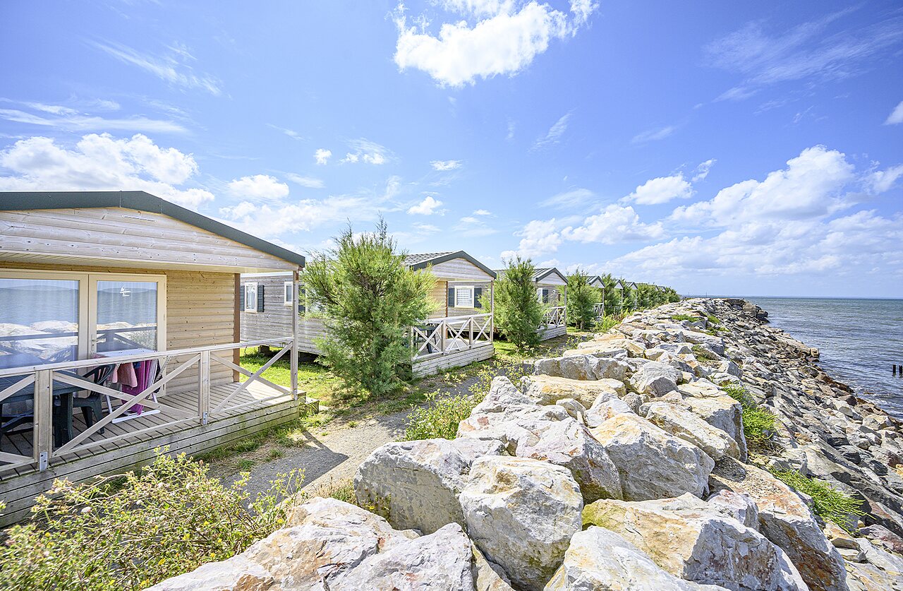 Toboggans aquatiques du Camping Le Joncal