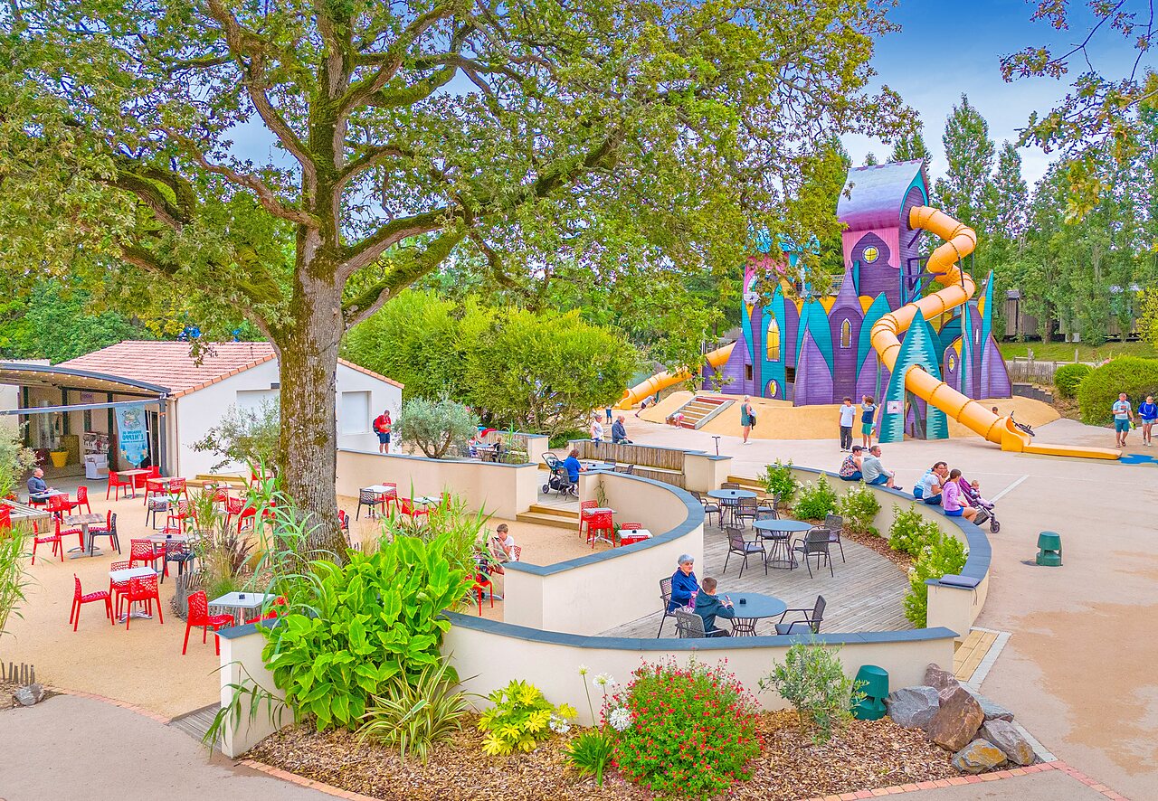 Toboggans aquatiques du Camping La Chênaie