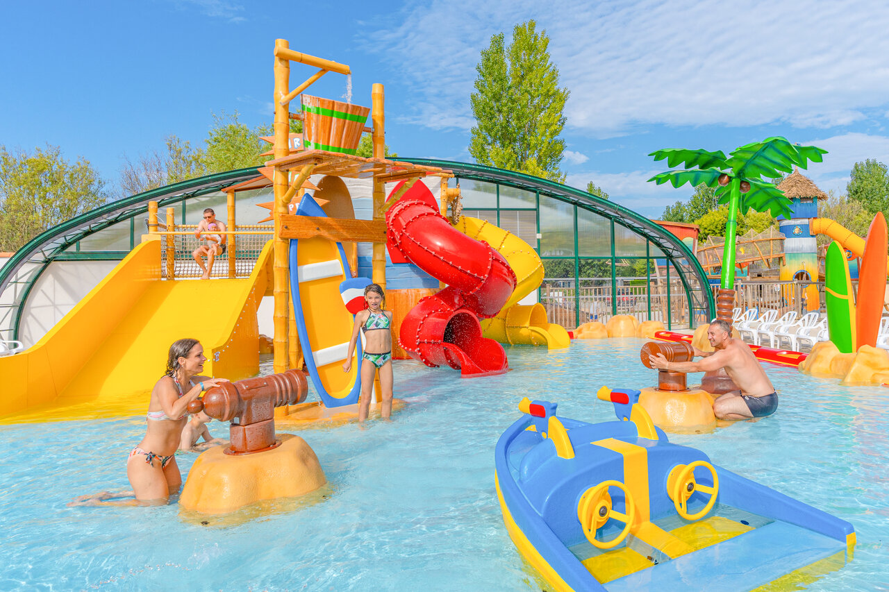 Toboggans du Camping Loubine