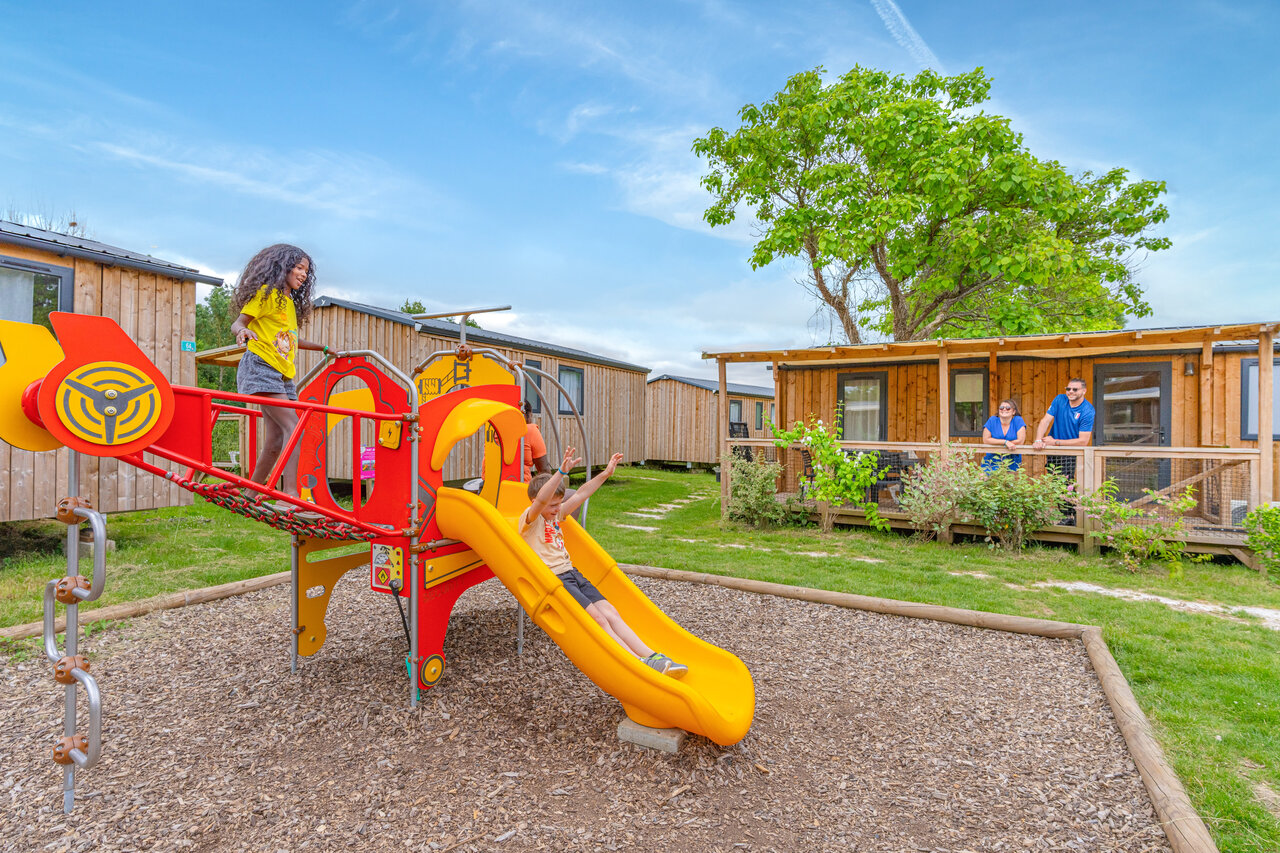 Toboggans du Camping Le Village Parisien