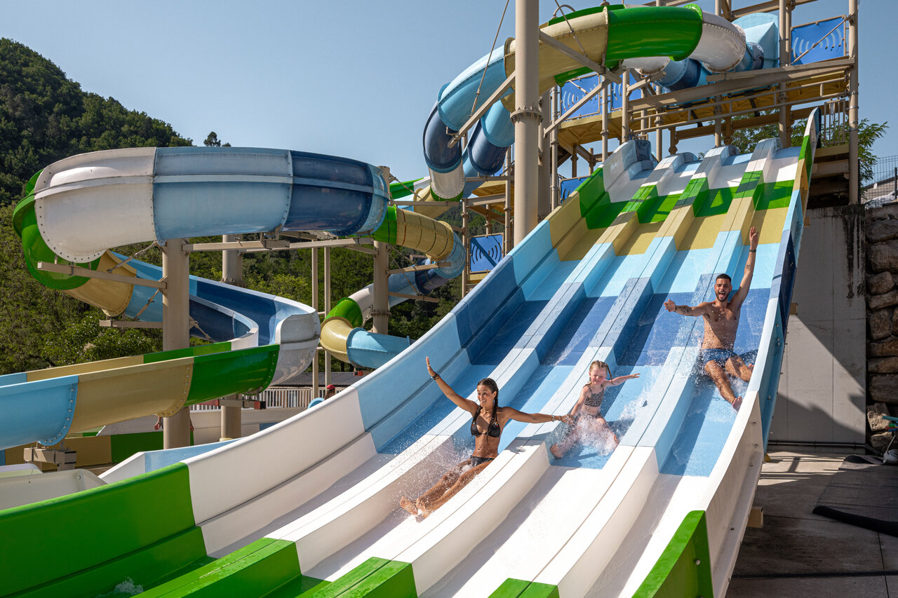 Toboggans du Camping Eyrieux