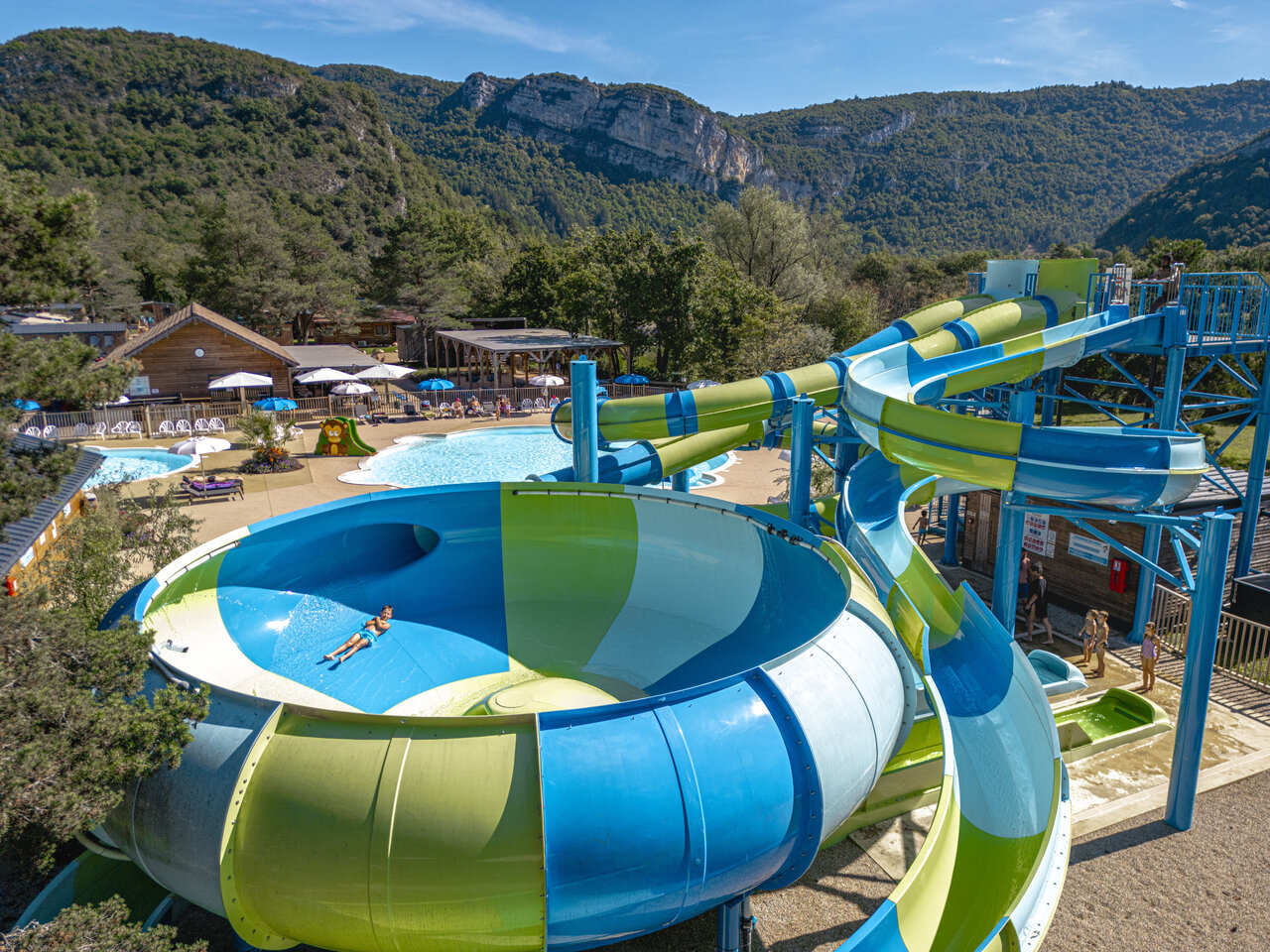 Toboggans du Camping Chancia