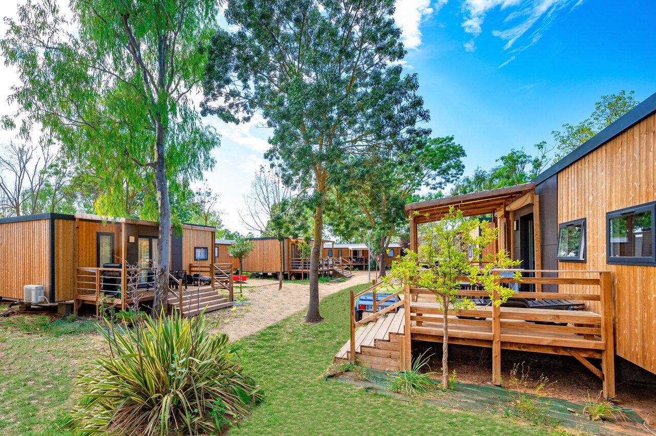 Piscine couverte chauffée du Camping Fleurs d'Agde