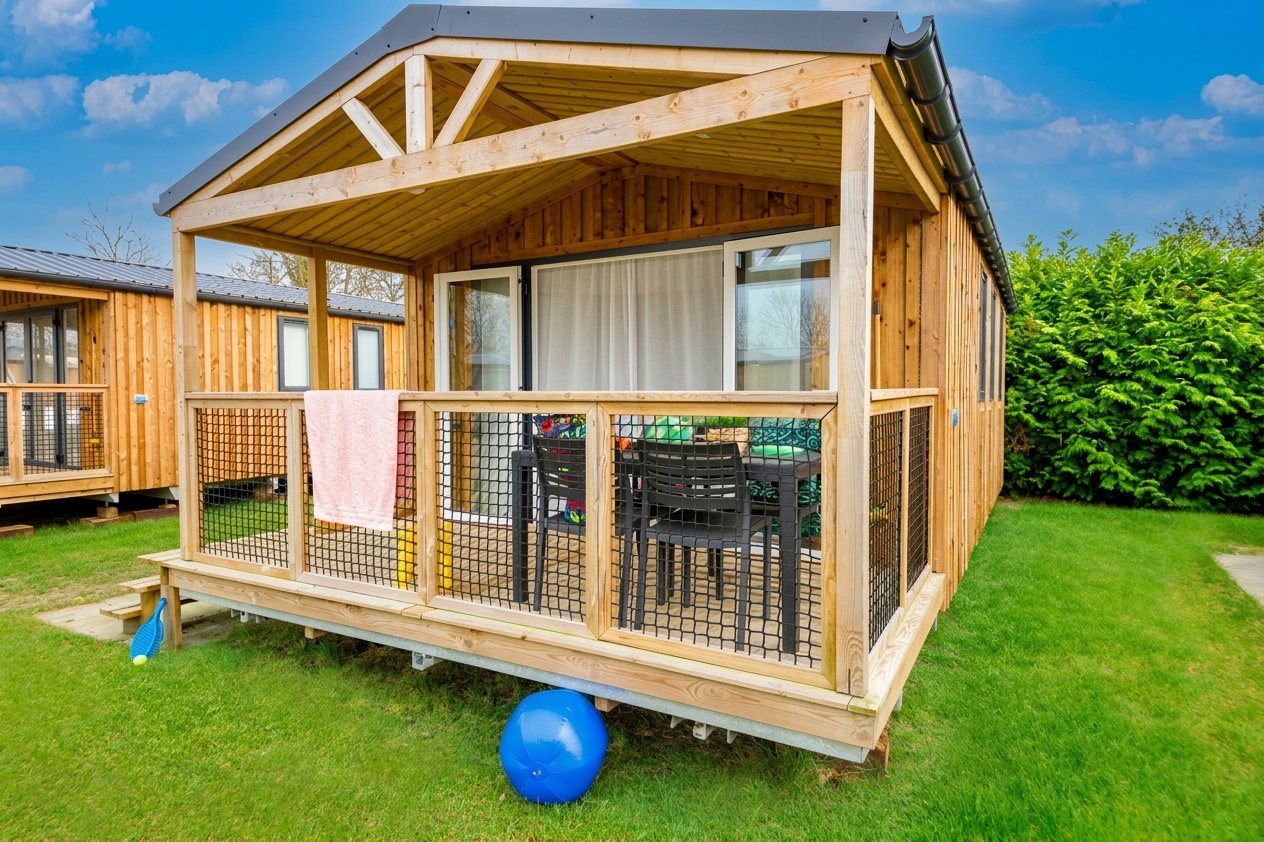 Mobil-home Habana Top Presta — Camping Les Pinèdes du Luberon