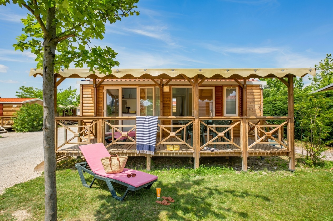 Mobil-home Sun Top Presta — Camping Le Sagittaire