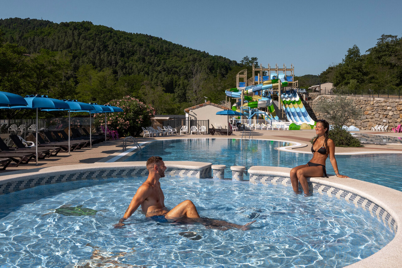 Pataugeoire du Camping Eyrieux