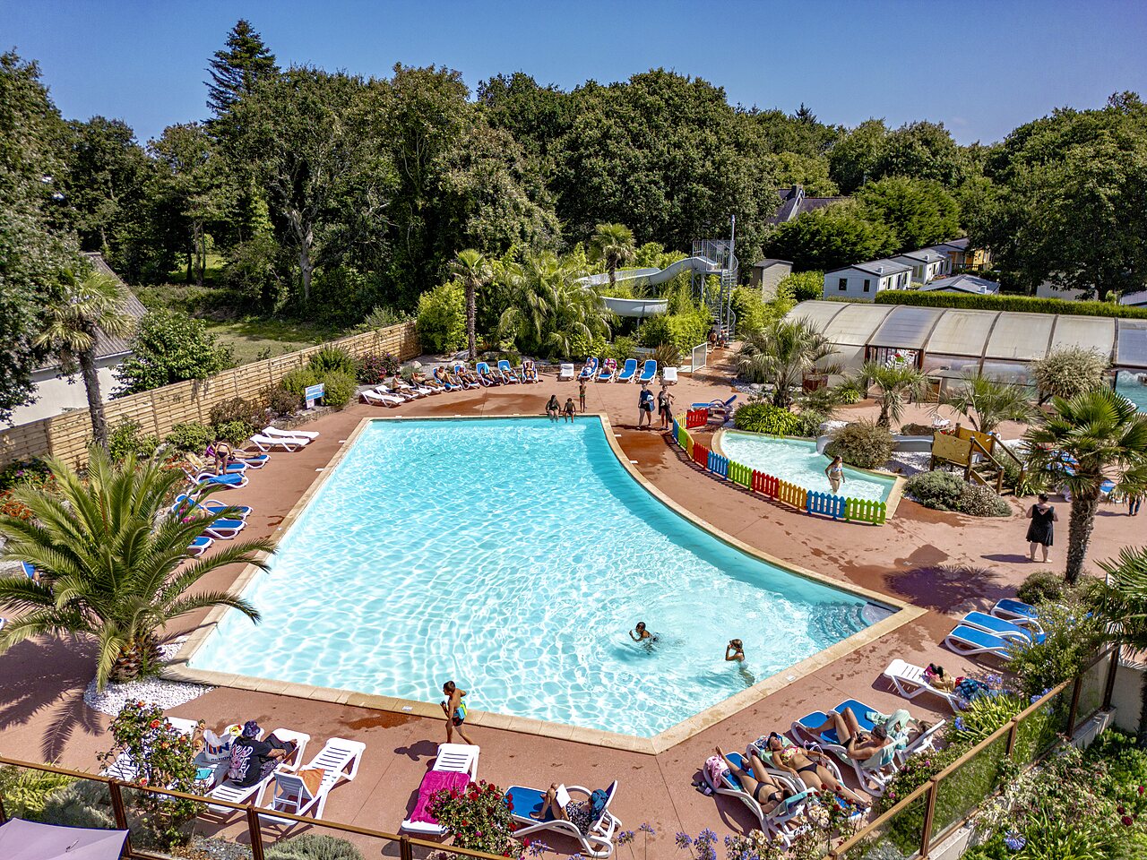 Pataugeoire du Camping Baie de Douarnenez