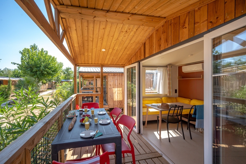 Mobil-home Habana Top Presta Placette — Camping Mer et Soleil