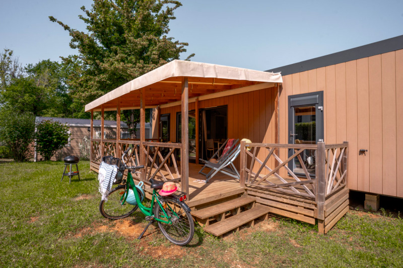 Mobil-home Marjolaine Top Presta 4 pers — Camping Linotte