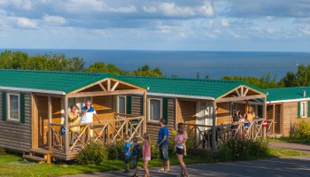 Camping Les Falaises 4 étoiles à Gonneville-sur-Mer en Côte Fleurie