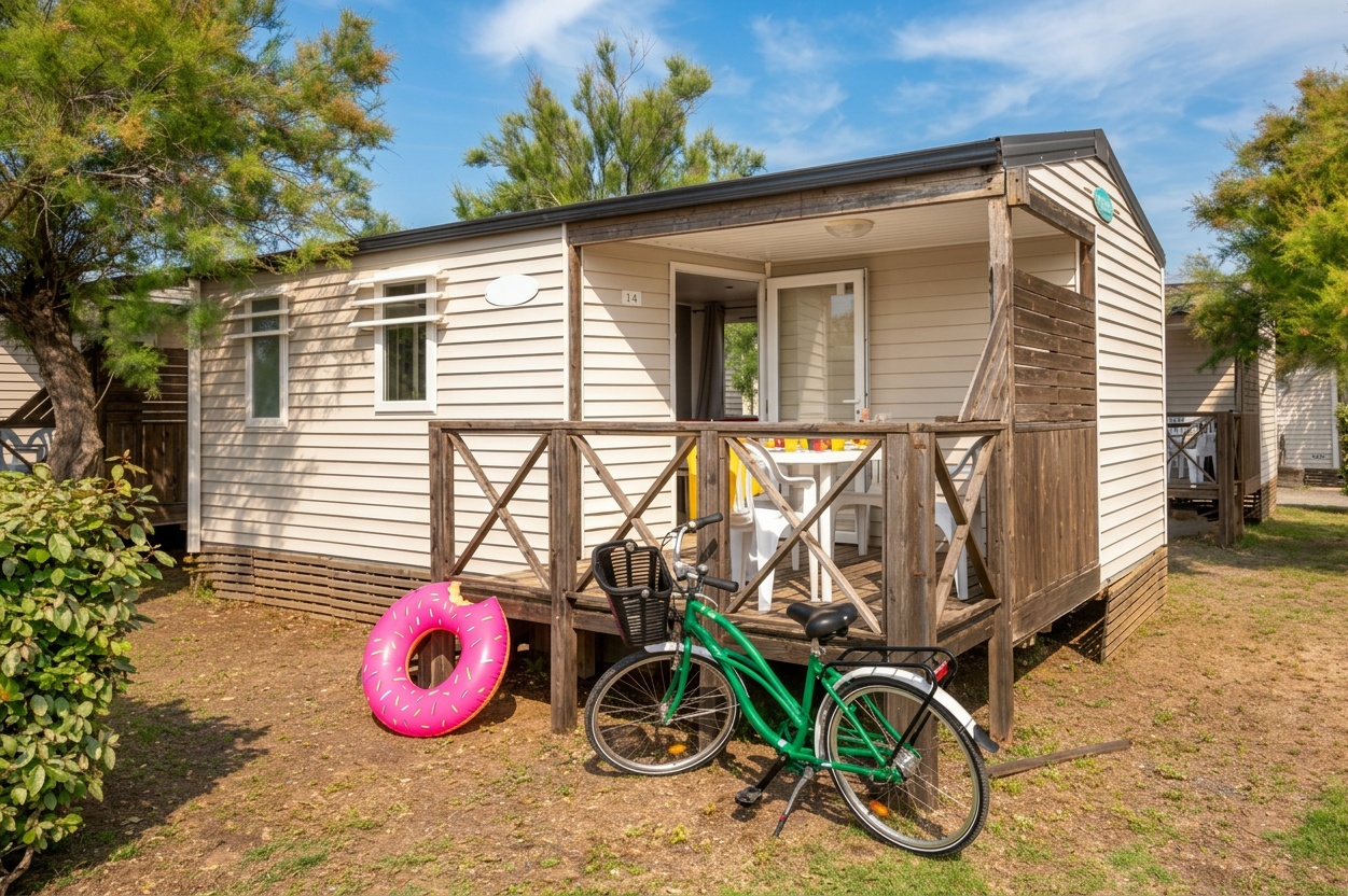 Mobil-home Sun Top Presta — Camping Côte Vermeille