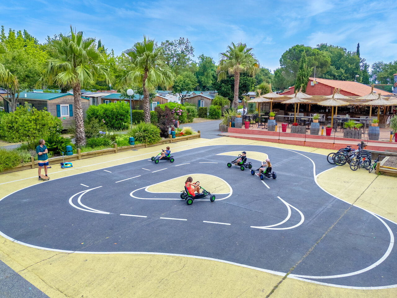 Jeux pour enfants au Camping Maël
