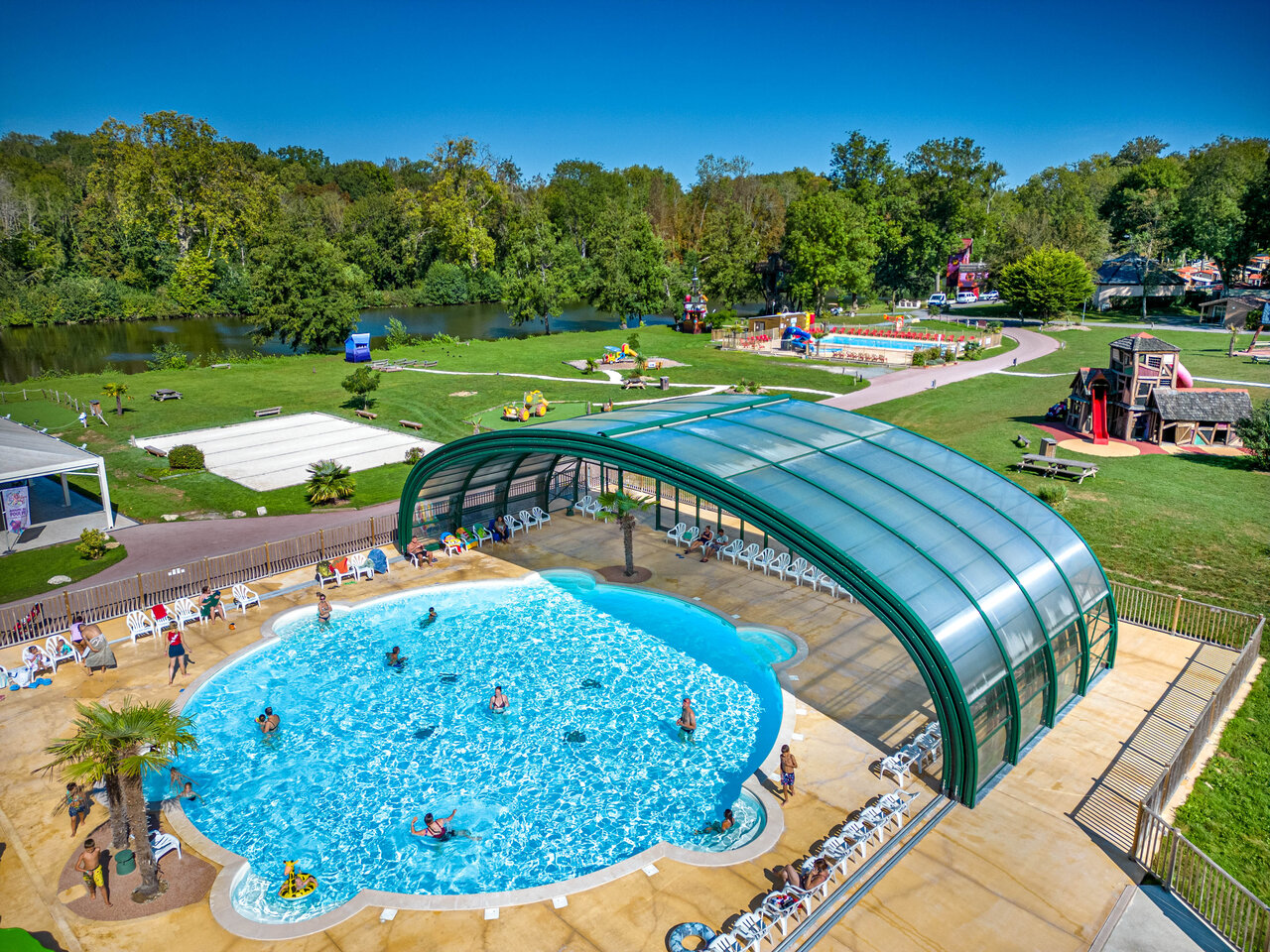 Vue d'ensemble du Camping Fredland