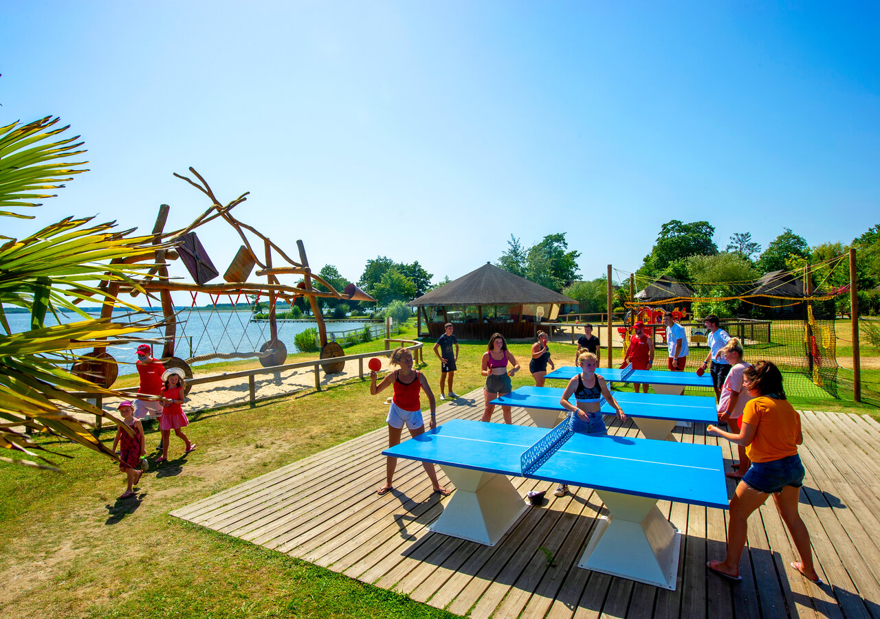 Vue d'ensemble du Camping La Paillotte