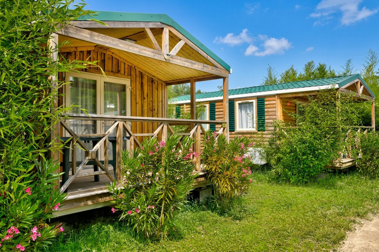 Mobil-home Habana Top Presta 4 pers — Camping Les Hamacs