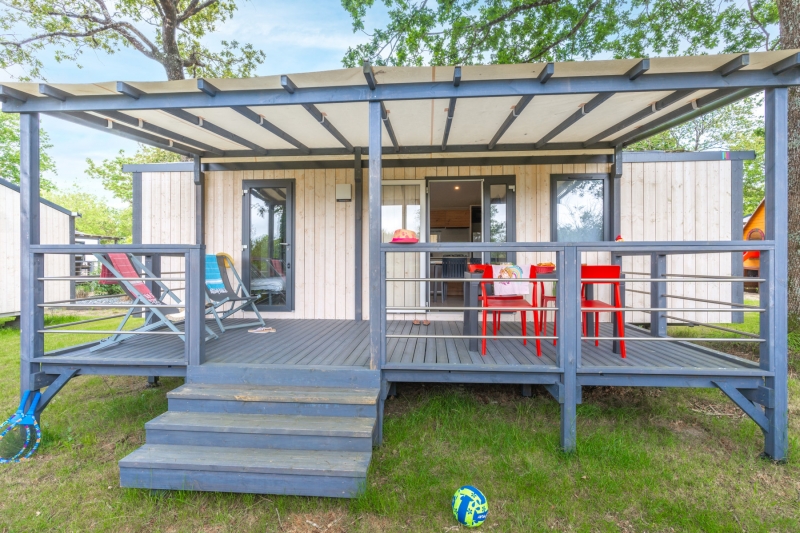 Mobil-home Rose Top Presta 4 pers — Camping Baie de Douarnenez