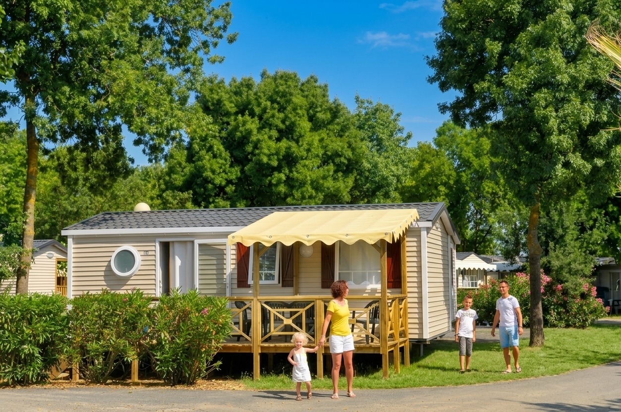 Mobil-home Mini Habana — Camping Ondines