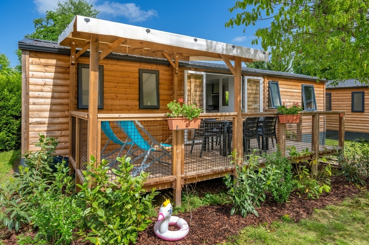 Mobil-home Raoul Top Presta — Camping L'Eve