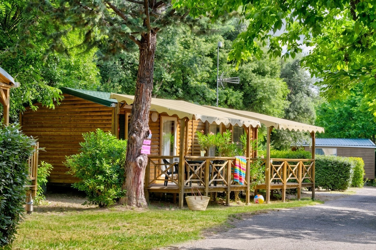 Mobil-home Mini Habana Duo Top Presta — Camping La Pinèda