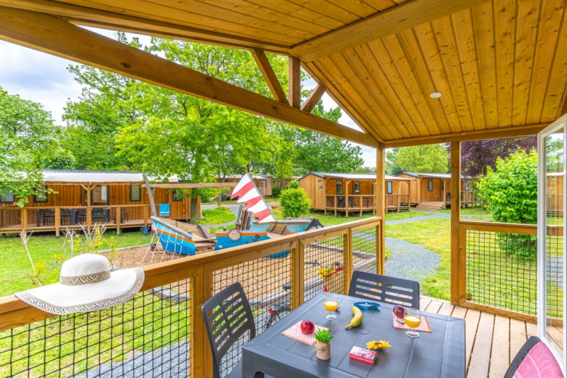 Mobil-home Habana Top Presta — Camping Les Portes du Beaujolais