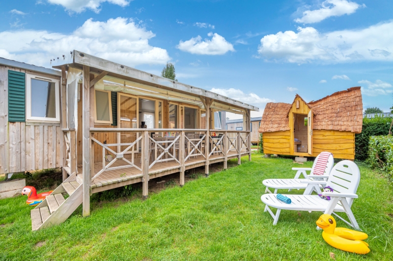 Mobil-home Amnesia Tip Top Presta — Camping Citadelle de Loustic