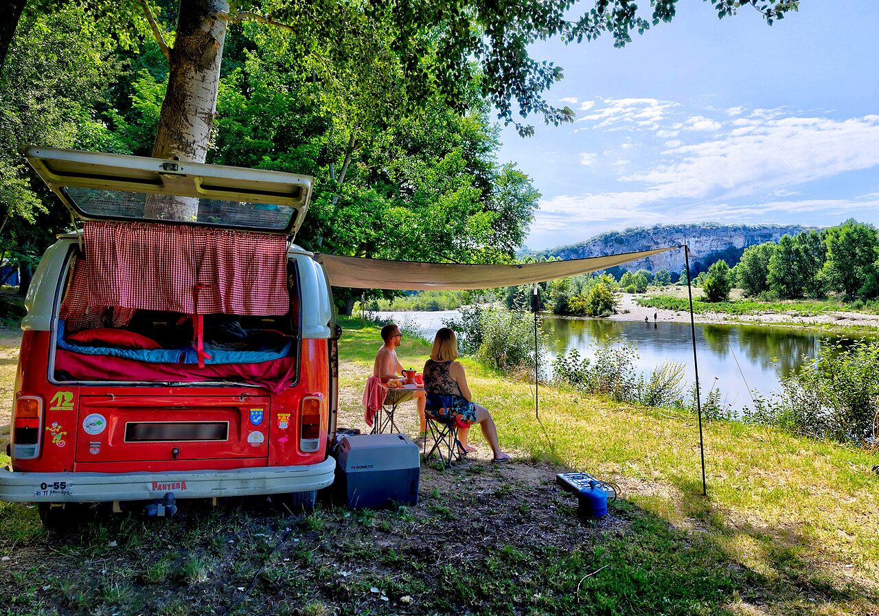 Vue d'ensemble du Camping Gorges du Gardon