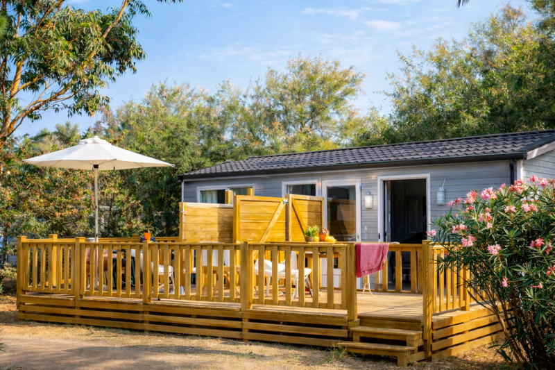 Mobil-home Mini Habana Duo Top Presta — Camping Las Bousigues