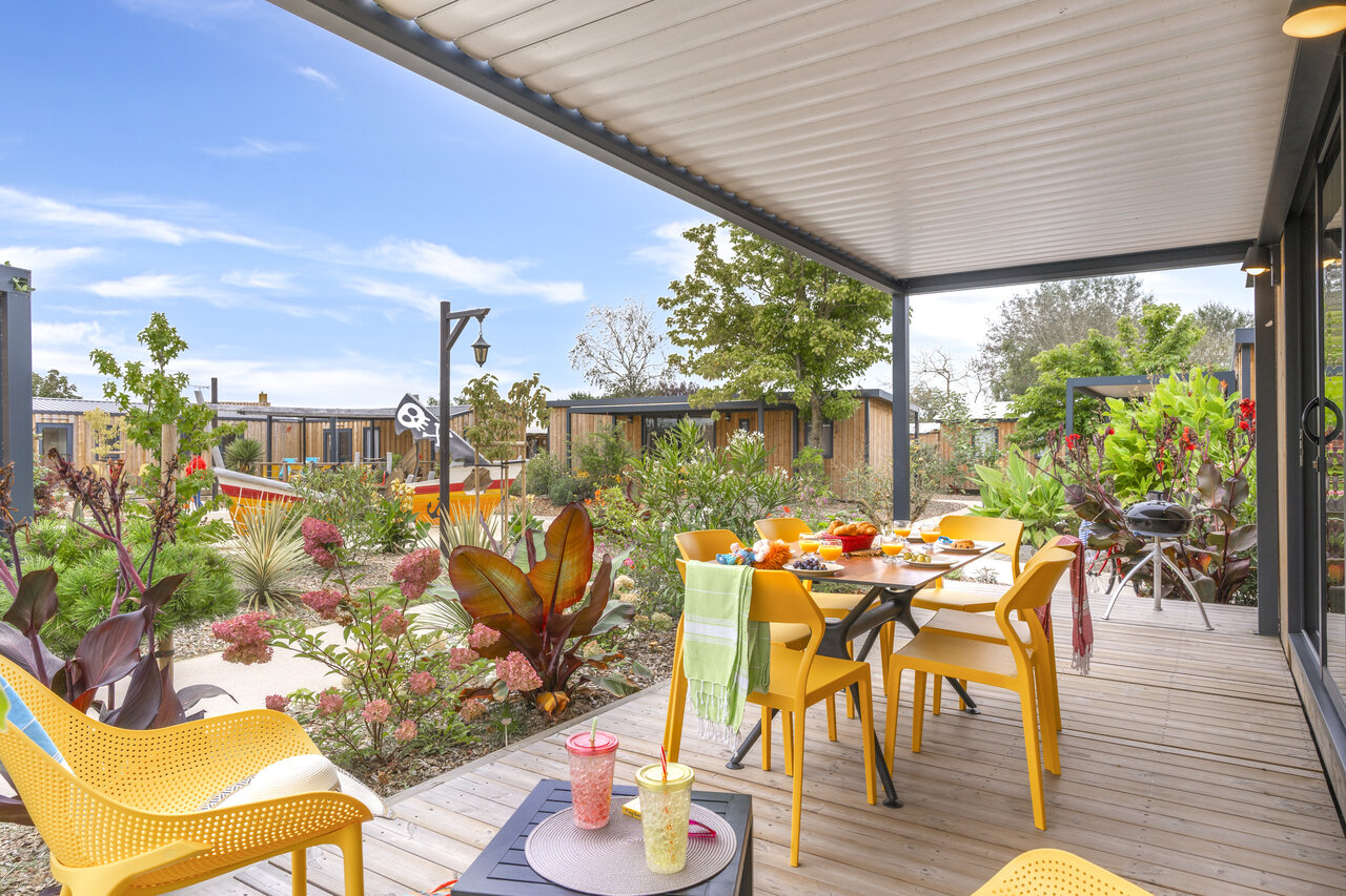 Hébergement du Camping Les Dauphins Bleus