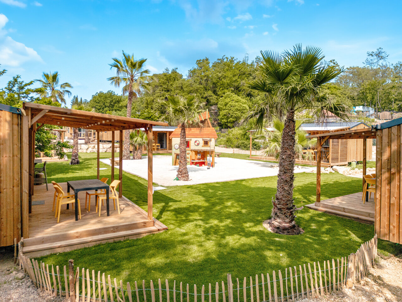 Cadre provençal du Camping Orée d'Azur