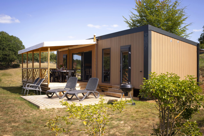 Mobil-home Marjolaine Top Presta 6 pers — Camping Linotte