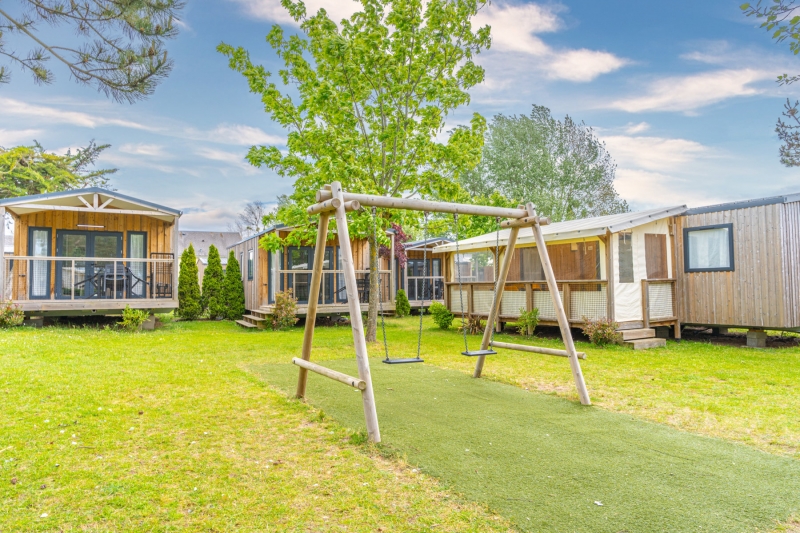 Mobil-home Mini Habana Duo Placette — Camping La Route Blanche