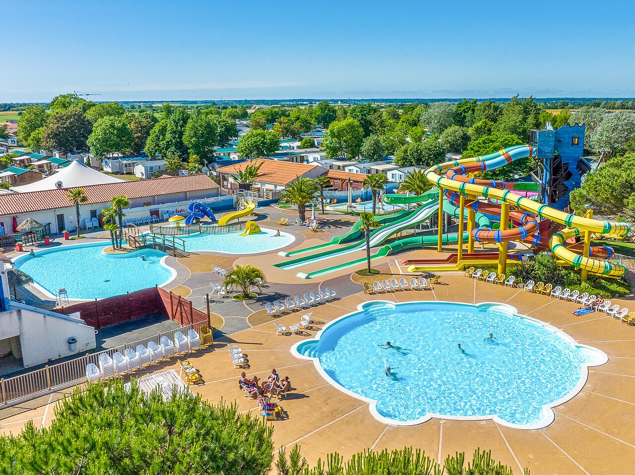 Piscine couverte du Camping Curty's