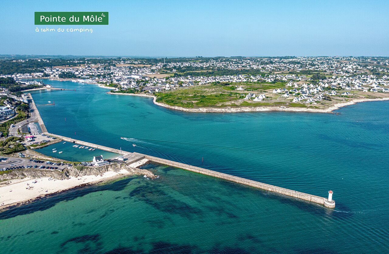 Emplacements du Camping Baie de Douarnenez