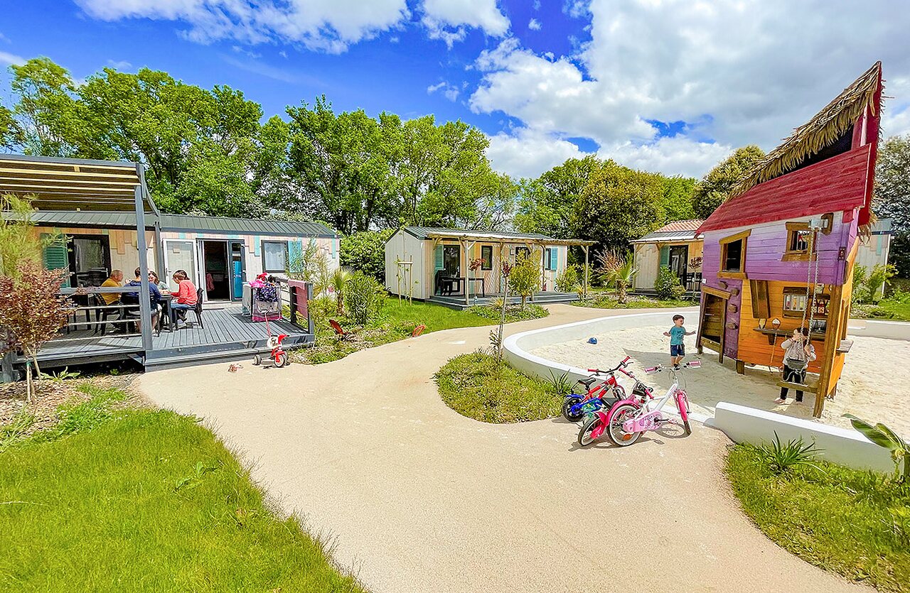 Emplacements du Camping La Michelière