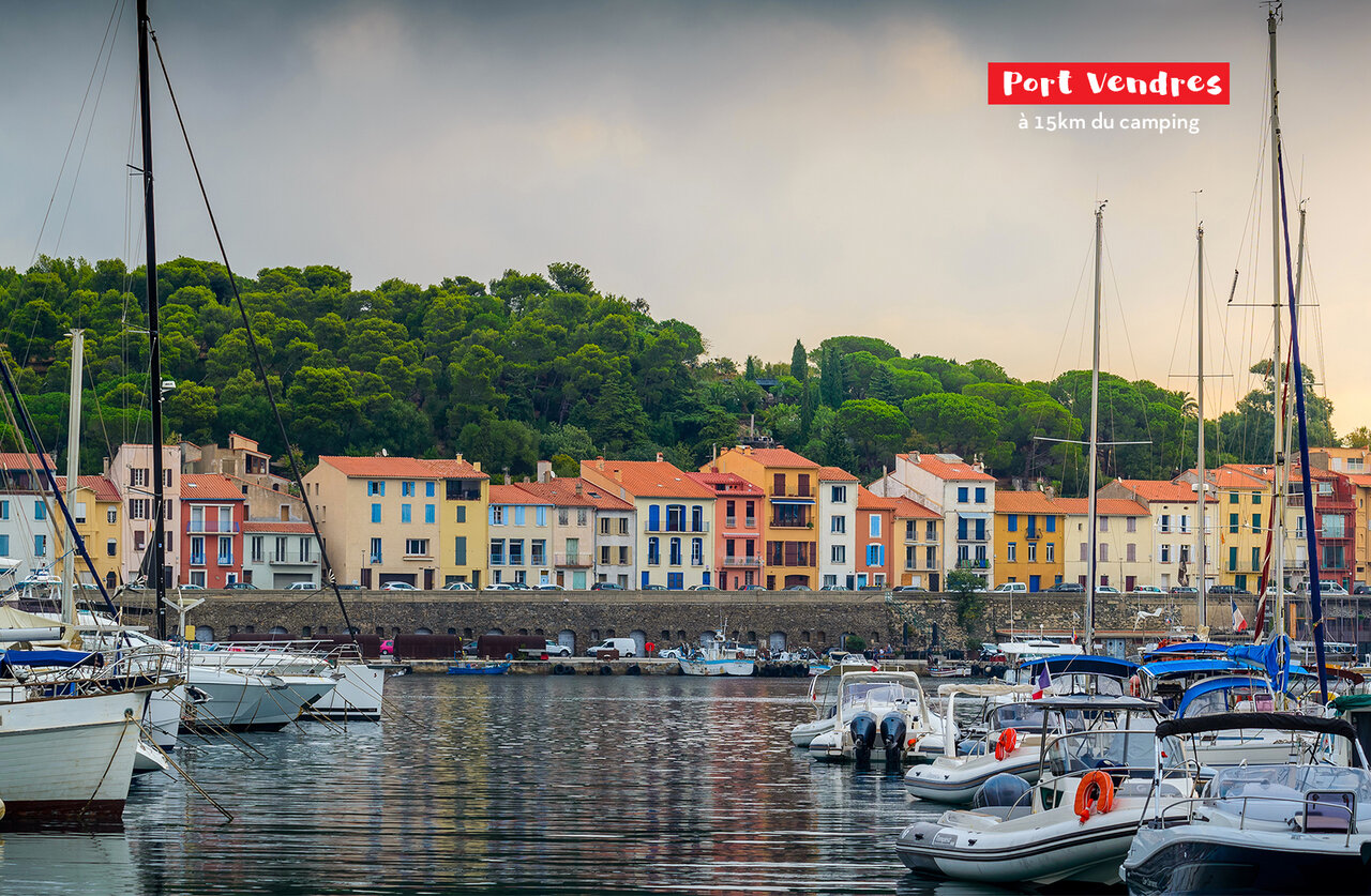 Terrasse du Camping Maël